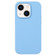 Liquid Silicone Phone Case for iPhone 14 Plus - Azure Blue
