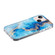 IMD Shell Pattern TPU Phone Case for iPhone 14 Plus - Blue Gold Marble