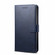 GUSSIM Horizontal Flip Leather Phone Case for iPhone 14 Plus - Blue