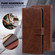 Skin Feeling Oil Leather Texture PU + TPU Phone Case for iPhone 14 Plus - Brown