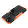 Tire Texture TPU + PC Phone Case with Holder  for iPhone 14 Plus - Orange