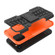 Tire Texture TPU + PC Phone Case with Holder  for iPhone 14 Plus - Orange