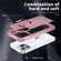 Skin Feel TPU + PC MagSafe Magnetic Phone Case for iPhone 14 Plus - Transparent Pink