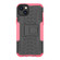 Tire Texture TPU + PC Phone Case with Holder  for iPhone 14 Plus - Pink