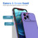 Sliding Camera Cover Design PC + TPU Phone Case for iPhone 14 Plus - Purple