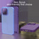 All-inclusive TPU Edge Acrylic Back Phone Case for iPhone 14 Plus - Deep Purple