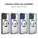 CD Texture Magsafe Phone Case for iPhone 14 Plus - Dark Purple