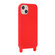 Elastic Silicone Lanyard Case  for iPhone 14 Plus - Red