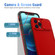 Sliding Camera Cover Design PC + TPU Phone Case for iPhone 14 Plus - Red