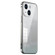 Stainless Steel Frame Transparent TPU Phone Case for iPhone 14 Plus - Silver