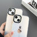 Double-sided Film Print Rose Phone Case for iPhone 14 Plus - Gradient