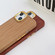 Retro Wood Texture Shockproof Phone Case for iPhone 14 Pro - Brown