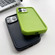 Shockproof Frame Frosted TPU Phone Case for iPhone 14 Pro - Green