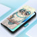 3D Painting Horizontal Flip Leather Phone Case for iPhone 14 Pro - Grey Owl