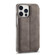 LC.IMEEKE Hon Ancient Series Flip Leather Phone Case for iPhone 14 Pro - Coffee
