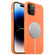 MagSafe Liquid Silicone Full Coverage Phone Case for iPhone 14 Pro - Orange