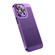Ice Sense Heat Dissipation Electroplating PC Phone Case for iPhone 14 Pro - Purple