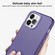Frosted Translucent Mist Phone Case for iPhone 14 Pro - Dark Purple