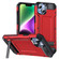 Matte Holder Phone Case for iPhone 14 Pro - Red