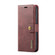 DG.MING Crazy Horse Texture Detachable Magnetic Leather Case for iPhone 14 Pro - Red