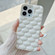 3D Scale Style TPU Phone Case for iPhone 14 Pro - White