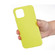 Solid Color Silicone Phone Case for iPhone 14 Pro - Lemon Yellow