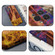Precise Hole Oil Painting Pattern PC Phone Case for iPhone 14 Pro - Architectural Painting