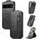 Zipper Wallet Vertical Flip Leather Phone Case for Google Pixel 7a - Black