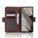 Skin Feel Calf Texture Card Slots Leather Phone Case for Google Pixel 7a - Brown