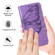 Embossed Butterfly Flip Leather Phone Case for Google Pixel 7a - Purple