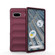 Magic Shield TPU + Flannel Phone Case for Google Pixel 7a - Wine Red