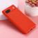 Pure Color Liquid Silicone Shockproof Phone Case for Google Pixel 7a - Red