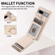 Vertical Card Bag Ring Holder Phone Case with Dual Lanyard for Google Pixel 7a - Beige