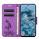 Butterfly Embossed Flip Leather Phone Case for Google Pixel 8 Pro - Purple