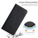 Diamond Pattern Skin Feel Magnetic Leather Phone Case for Google Pixel 8 Pro - Black