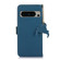 Genuine Leather Magnetic RFID Leather Phone Case for Google Pixel 8 Pro - Blue