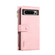 ESEBLE Retro Frosted RFID Flip Leather Phone Case for Google Pixel 8 Pro - Rose Gold