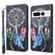 3D Painted Pattern Leather Phone Case for Google Pixel 8 Pro - Colorful Dreamcatcher