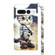 3D Painted Pattern Leather Phone Case for Google Pixel 8 Pro - Naughty Cat