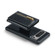 DG.MING M3 Series Glitter Powder Card Bag Leather Case for Google Pixel 8 Pro - Black