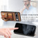 Google Pixel 7 Pro Retro Cross Wristband Wallet Leather Back Phone Case for Google Pixel 8 Pro - Brown