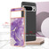 Electroplating Marble Dual-side IMD Phone Case for Google Pixel 8 Pro - Purple 002