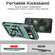 Google Pixel 7 Pro 5G Sliding Camshield Holder Phone Case for Google Pixel 8 Pro - Dark Green