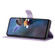 Flower Butterfly Embossing Pattern Leather Phone Case for Google Pixel 8 Pro - Purple