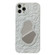 Rose Texture Mirror TPU Phone Casefor iPhone 13 Pro Max - White