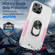 Ring Kickstand Heavy Duty Shockproof Phone Case for iPhone 13 Pro Max - White