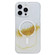 MagSafe Gilding Hybrid Clear TPU Phone Casefor iPhone 13 Pro Max - White