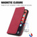 Retro Skin Feel Business Magnetic Horizontal Flip Leather Case With Holder & Card Slots & Wallet & Photo Framefor iPhone 13 Pro Max - Red