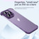 Four Corners + Camera TPU Phone Protective Framefor iPhone 13 Pro Max - Purple