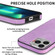 Skin-Feel Electroplating TPU Shockproof Phone Casefor iPhone 13 Pro Max - Purple